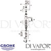 Grohe Eurosmart Cosmopolitan Single-Lever Sink Mixer Tap Spares